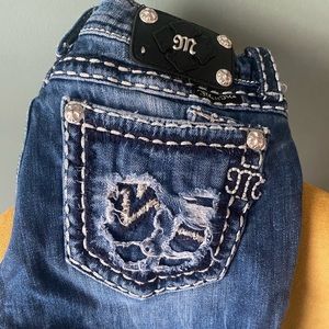 Distressed Miss Me Jeans